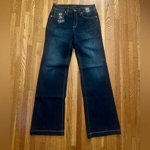 Silver Jeans Dark Wash Suki Trouser